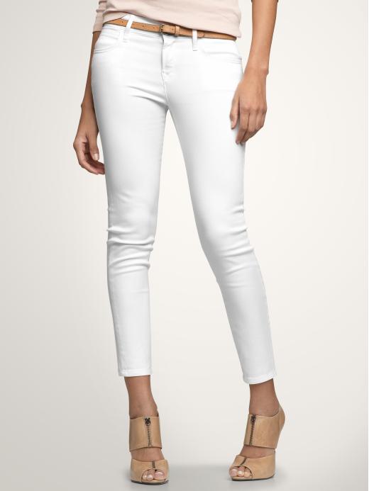 cropped white pants - Pi Pants