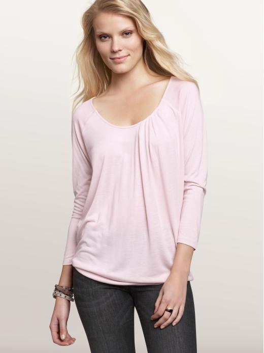 Gap Asymmetrical gathered T