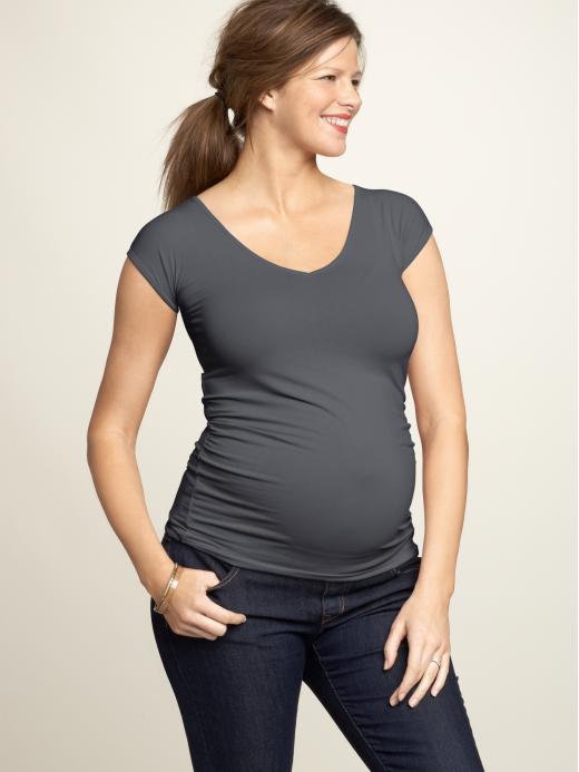 Gap Womens Pure Body Cap-Sleeve T-Shirt