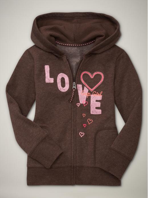 Gap Glitter Graphic Hoodie
