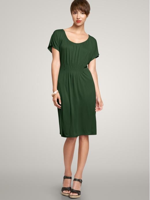 Gap Smocked cocoon dress