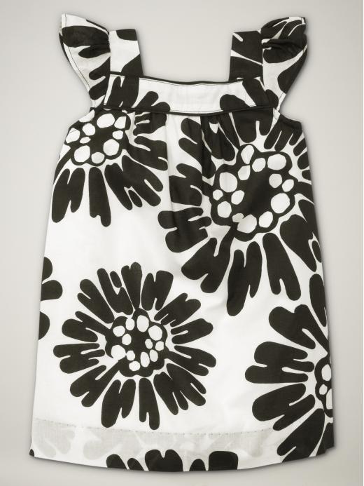 Gap Floral piped dress