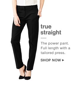 gap true straight pants