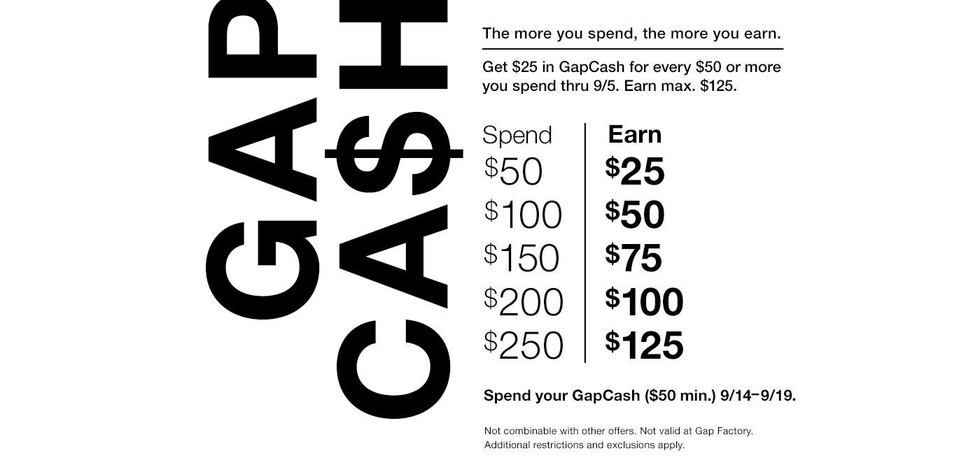 Gap Coupon: 40% Off Sitewide + Gap Cash + FREE Shipping = HOT Deals