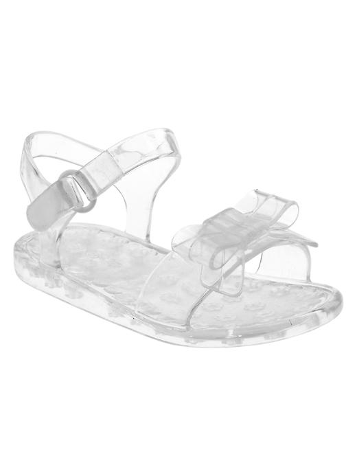 Gap Bow Jelly Sandals - clear