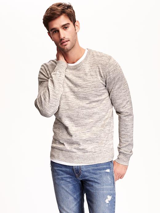 champion men's crew neck sweaters