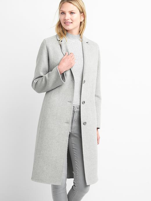 gap grey coat