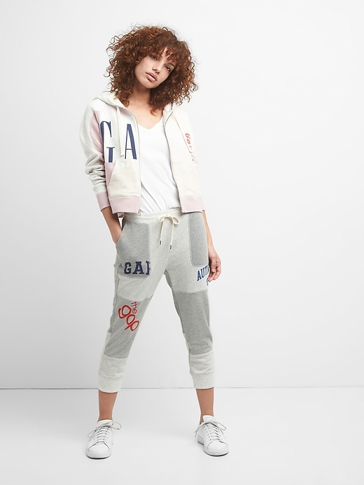 Image number 3 showing, Logo Remix Joggers in French Terry