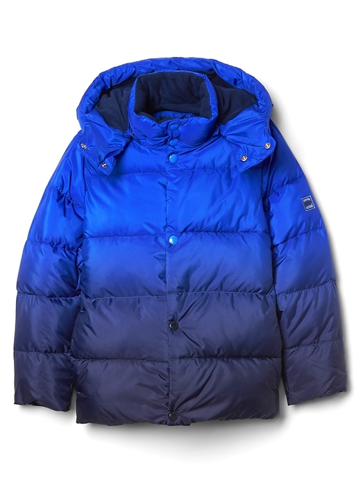 gap ombre puffer jacket