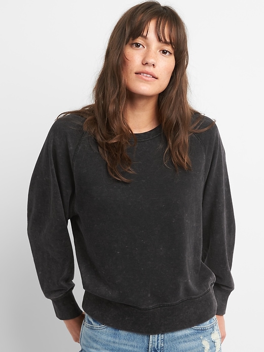 Image number 8 showing, Crewneck Pullover Sweatshirt in French Terry