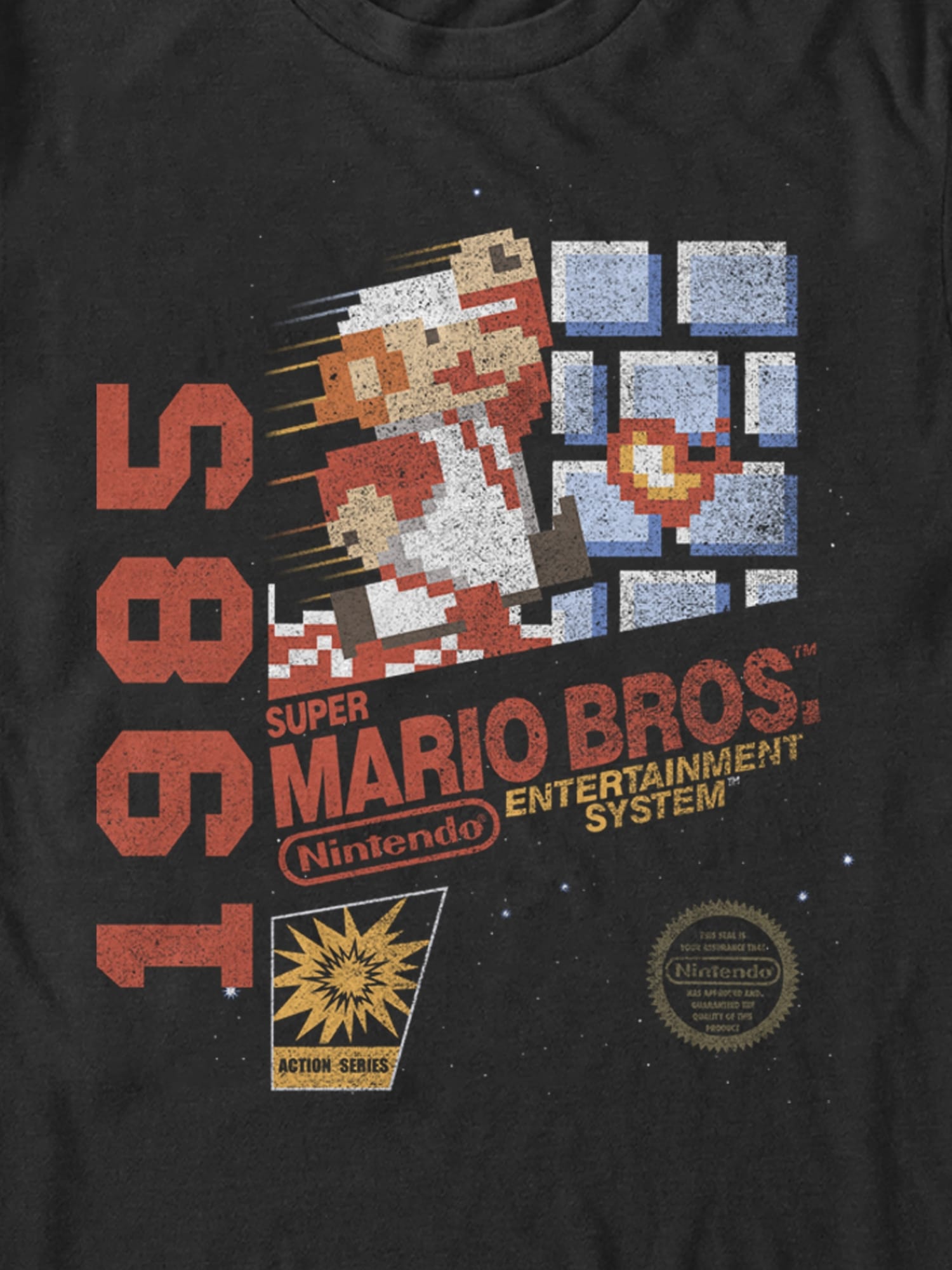 Nintendo Super Mario Bros Graphic Tee Gap