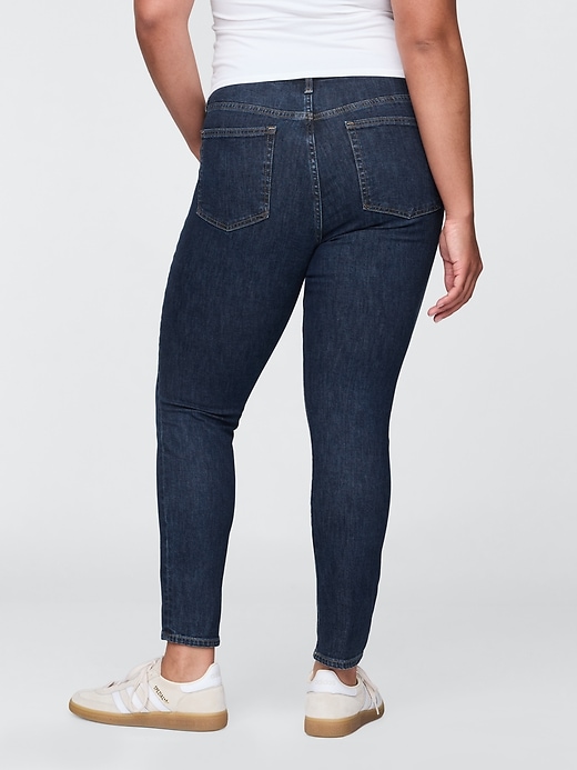 Image number 6 showing, High Rise True Skinny Jeans