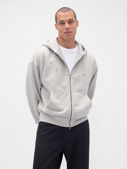 Extra Heavyweight French Terry Zip Hoodie
