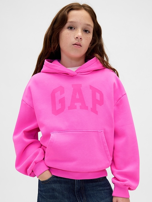 Kids Vintage Soft Logo Hoodie
