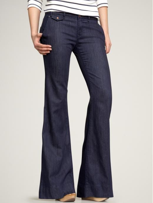 Gap Wide leg trouser jeans (dark wash)