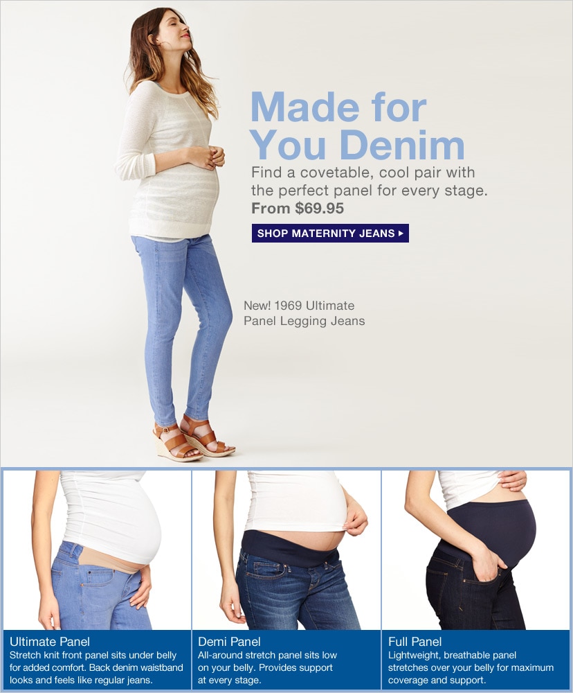 Maternity Clothes: jeans, tops, shirts, pants at GapMaternity | Gap