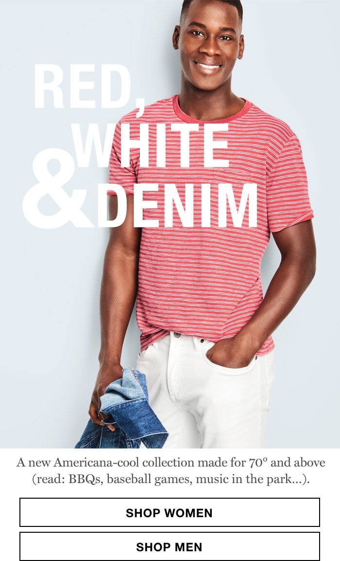 Shop Clothes For Women, Men, Baby, and Kids | Free Ship on $50 | Gap