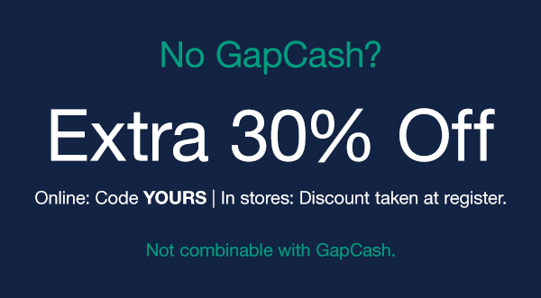 gap cash code