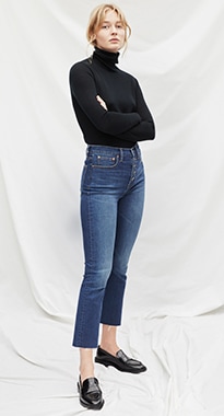 cropped jeans gap