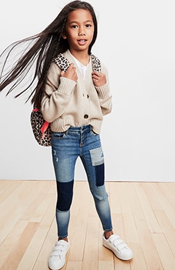 gap girls skinny jeans