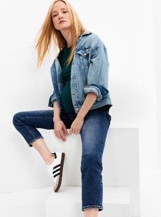 gap factory maternity jeans