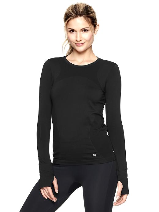 View large product image 1 of 4. GapFit Motion long-sleeve tee