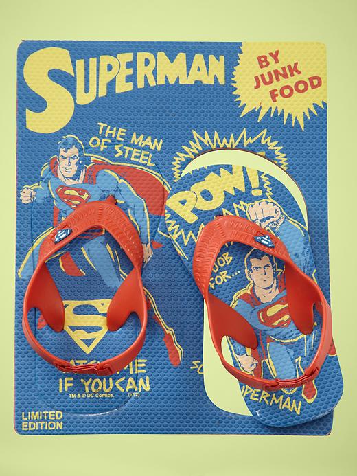 Image number 2 showing, Junk Food&#153 superhero ankle-strap flip flops