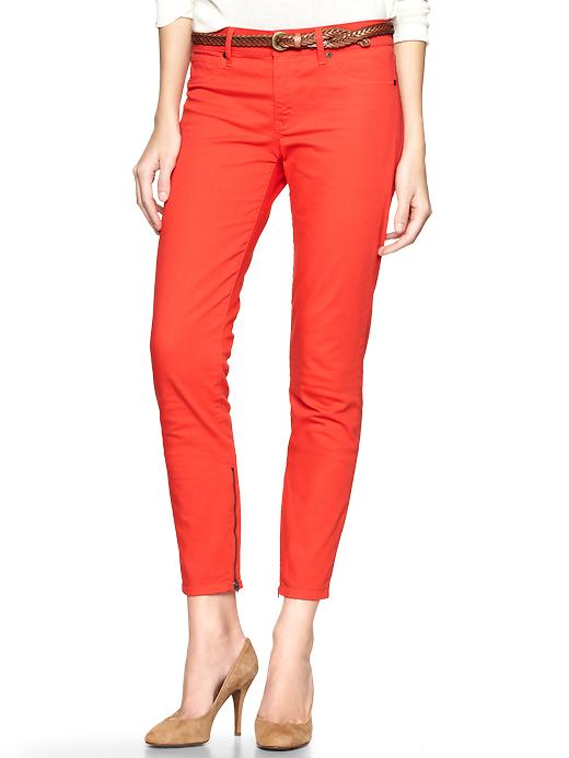 Image number 1 showing, 1969 ankle zip legging jeans