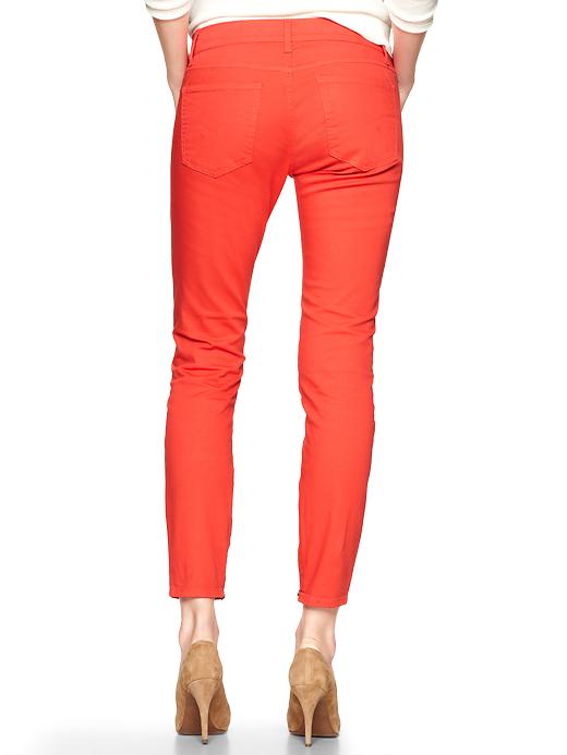 Image number 2 showing, 1969 ankle zip legging jeans