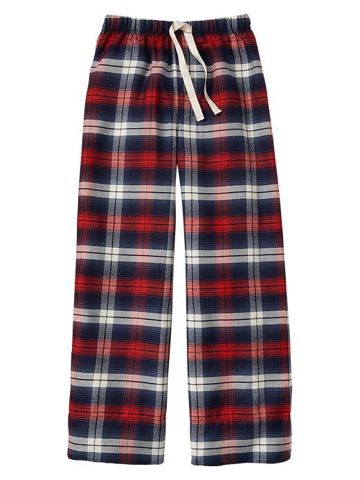 Image number 1 showing, Red plaid pajama pants