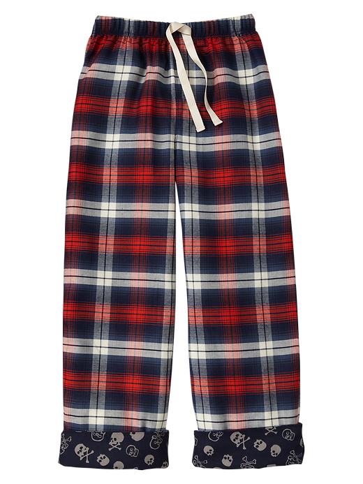 Image number 2 showing, Red plaid pajama pants