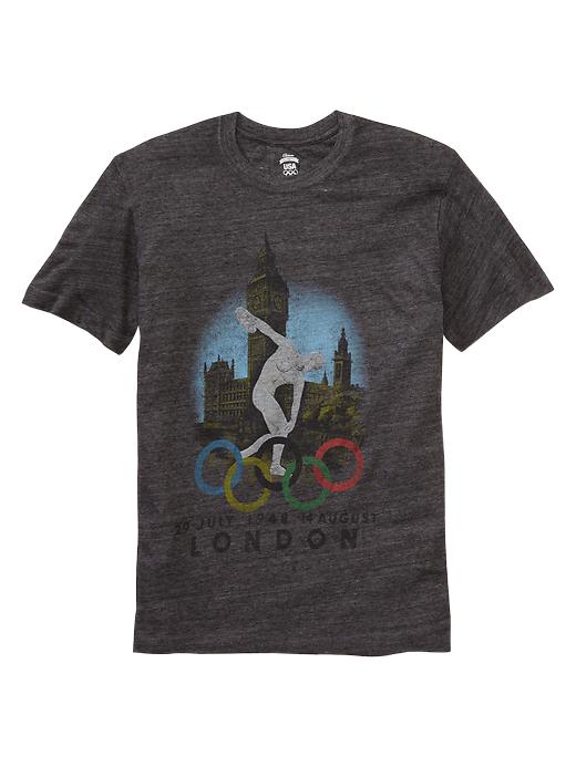 View large product image 1 of 1. Olympic vintage T (London)