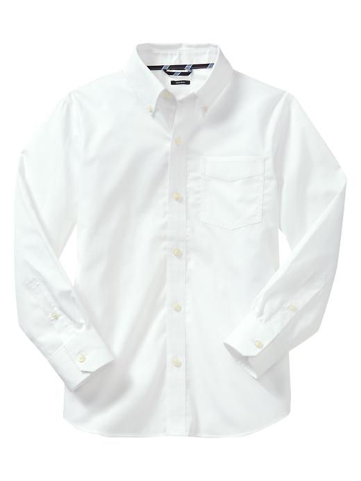 View large product image 1 of 1. Non-Iron Oxford shirt