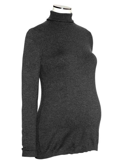 View large product image 1 of 1. Ribbed turtleneck