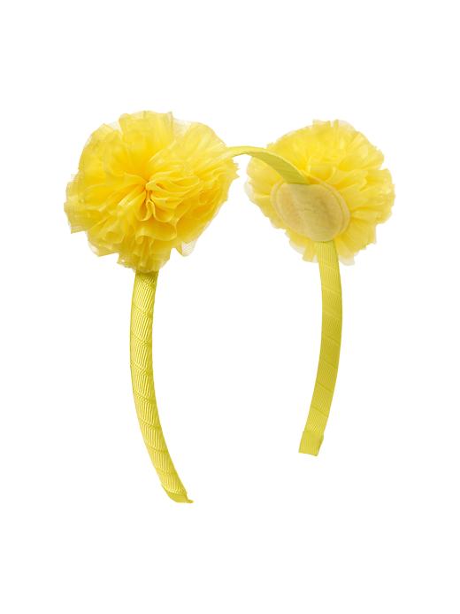 View large product image 1 of 1. Neon pom-pom headband