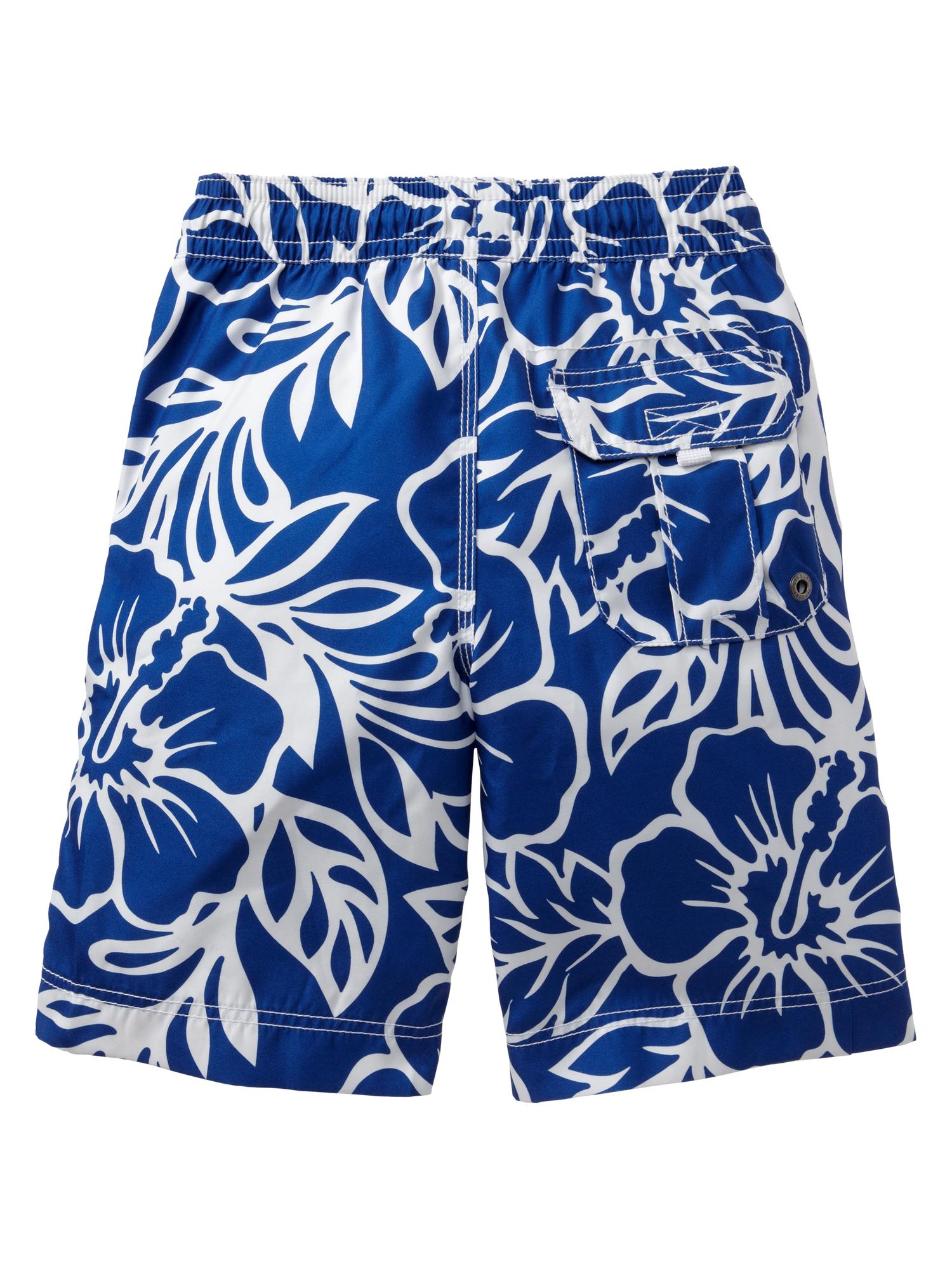 Hibiscus swim trunks | Gap