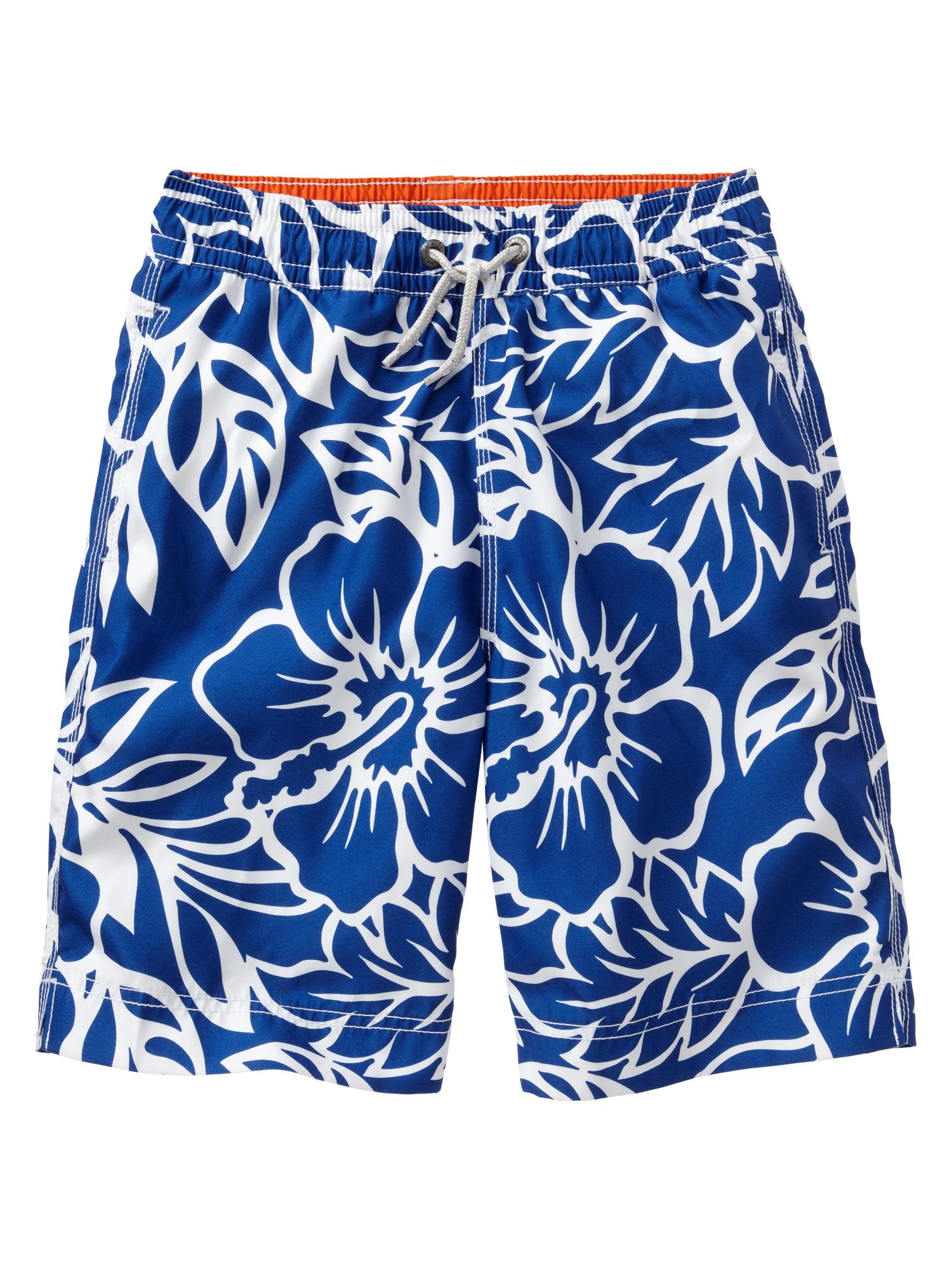 Hibiscus swim trunks | Gap