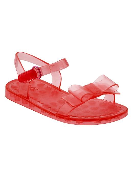 Image number 4 showing, Bow jelly sandals