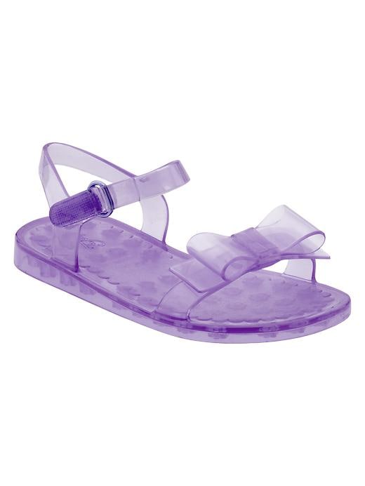 Image number 5 showing, Bow jelly sandals