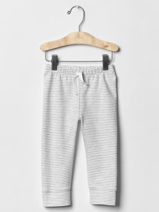 View large product image 1 of 1. Favorite terry stripe pants