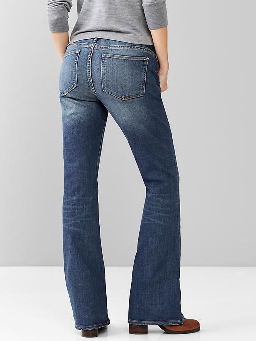 1969 demi panel sexy boot jeans