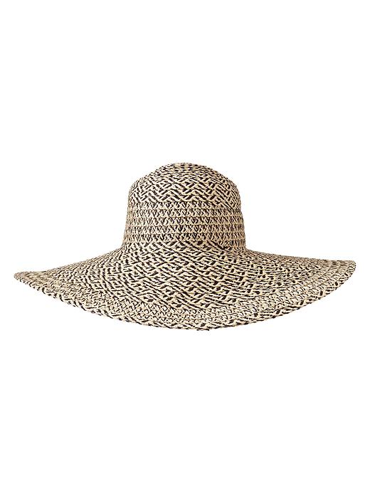 View large product image 1 of 1. Metallic floppy hat