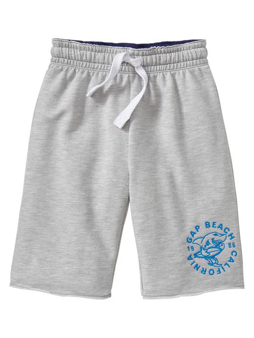 View large product image 1 of 1. Embroidered active shorts