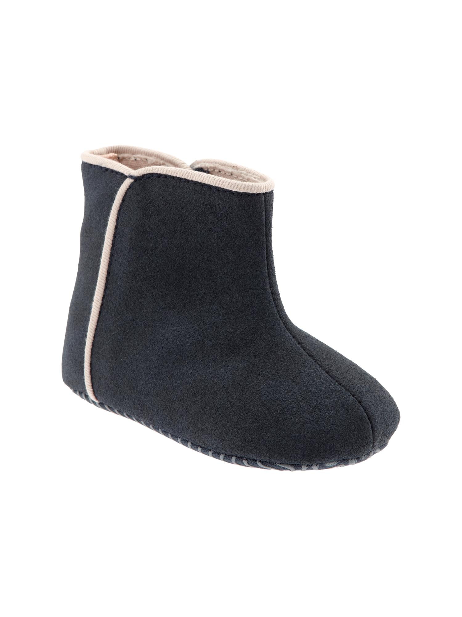 Piped soft sole booties | Gap