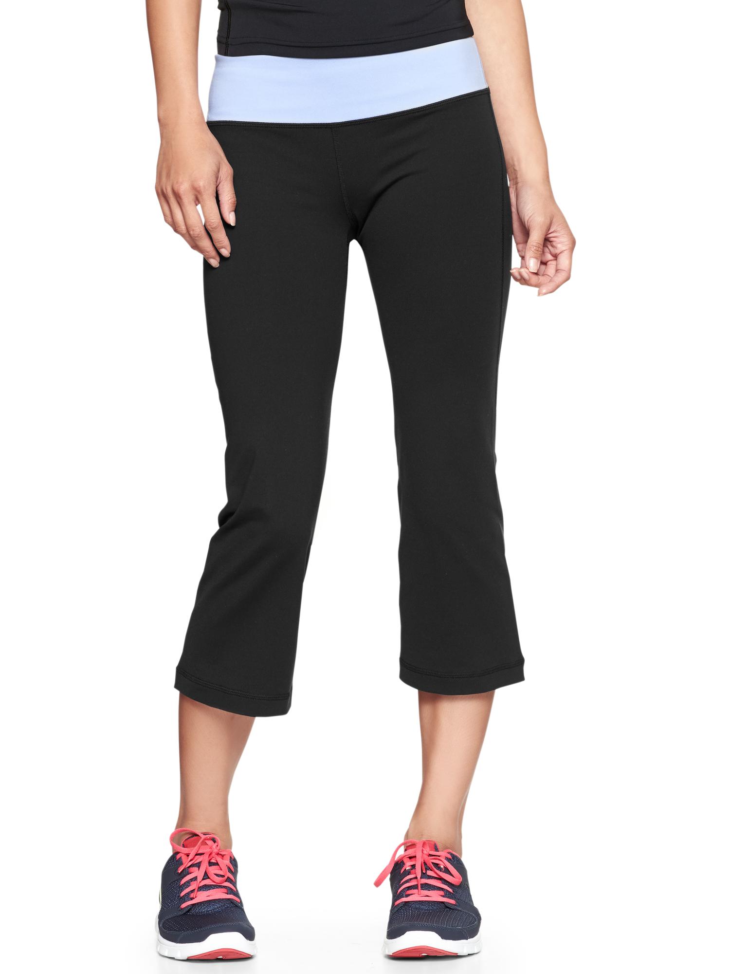 GapFit gFlex colorblock waist capris