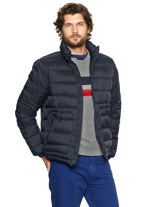 View large product image 1 of 1. Athletic puffer jacket
