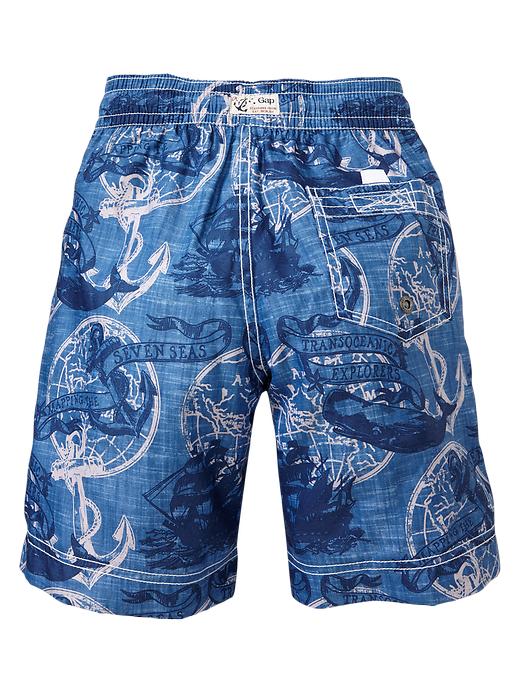 Nautical swim trunks Gap