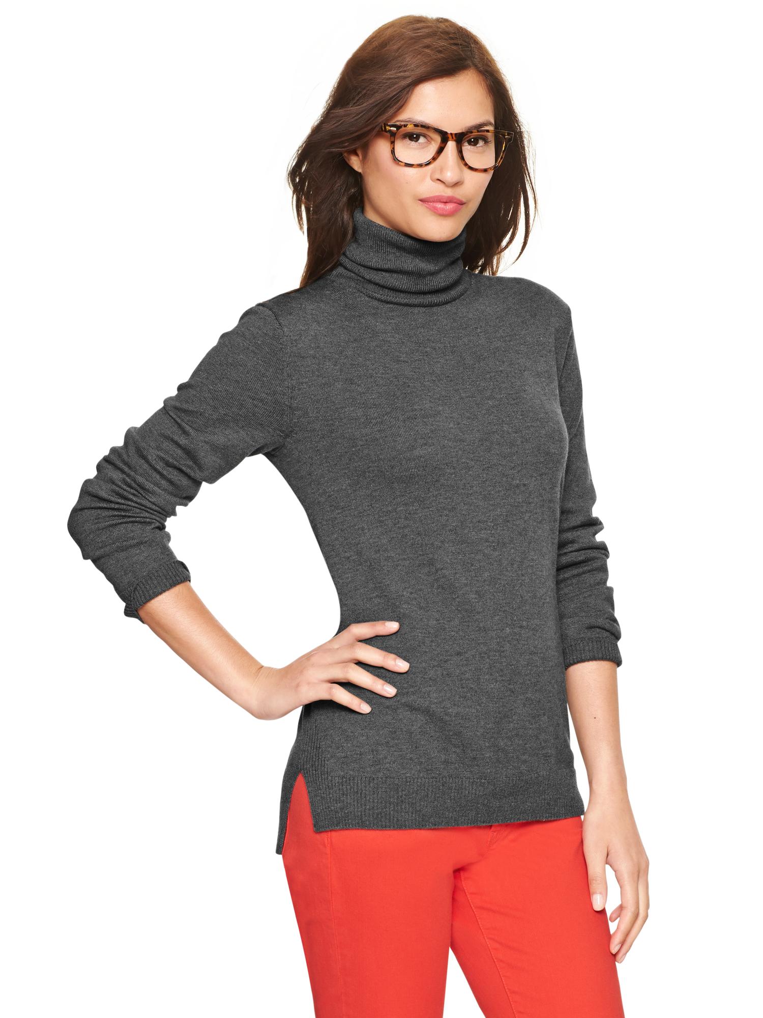 Gap black hotsell turtleneck sweater