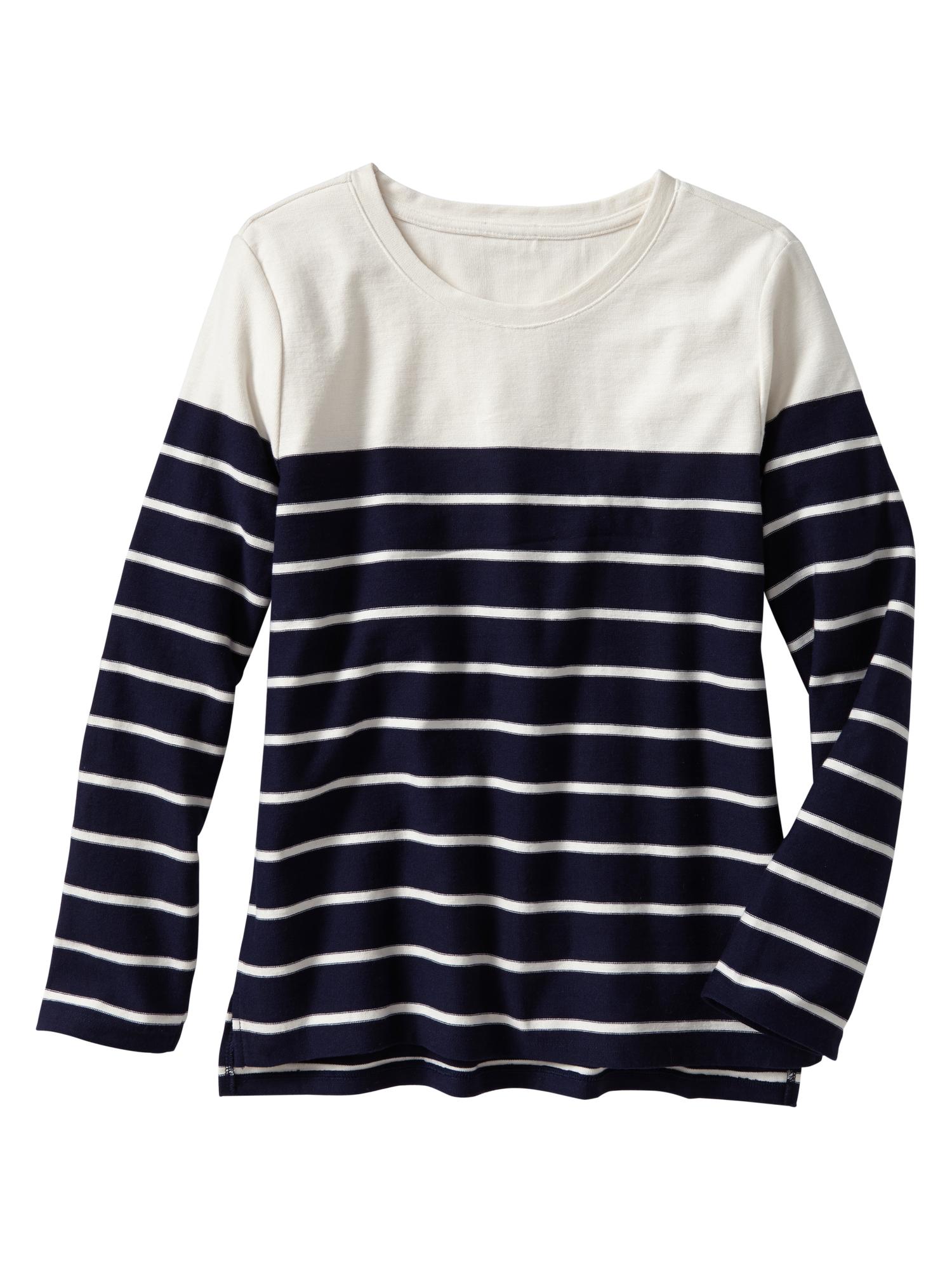 Colorblock stripe tee | Gap