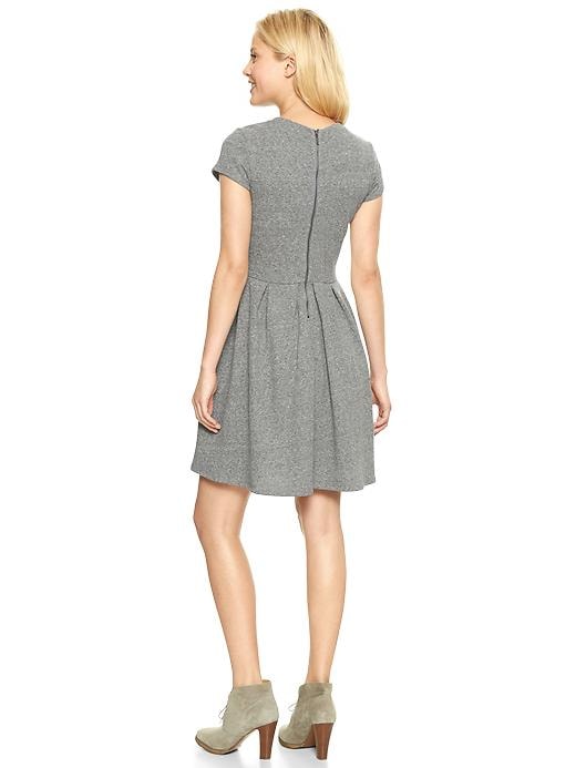 Image number 2 showing, Fleece pleated dress